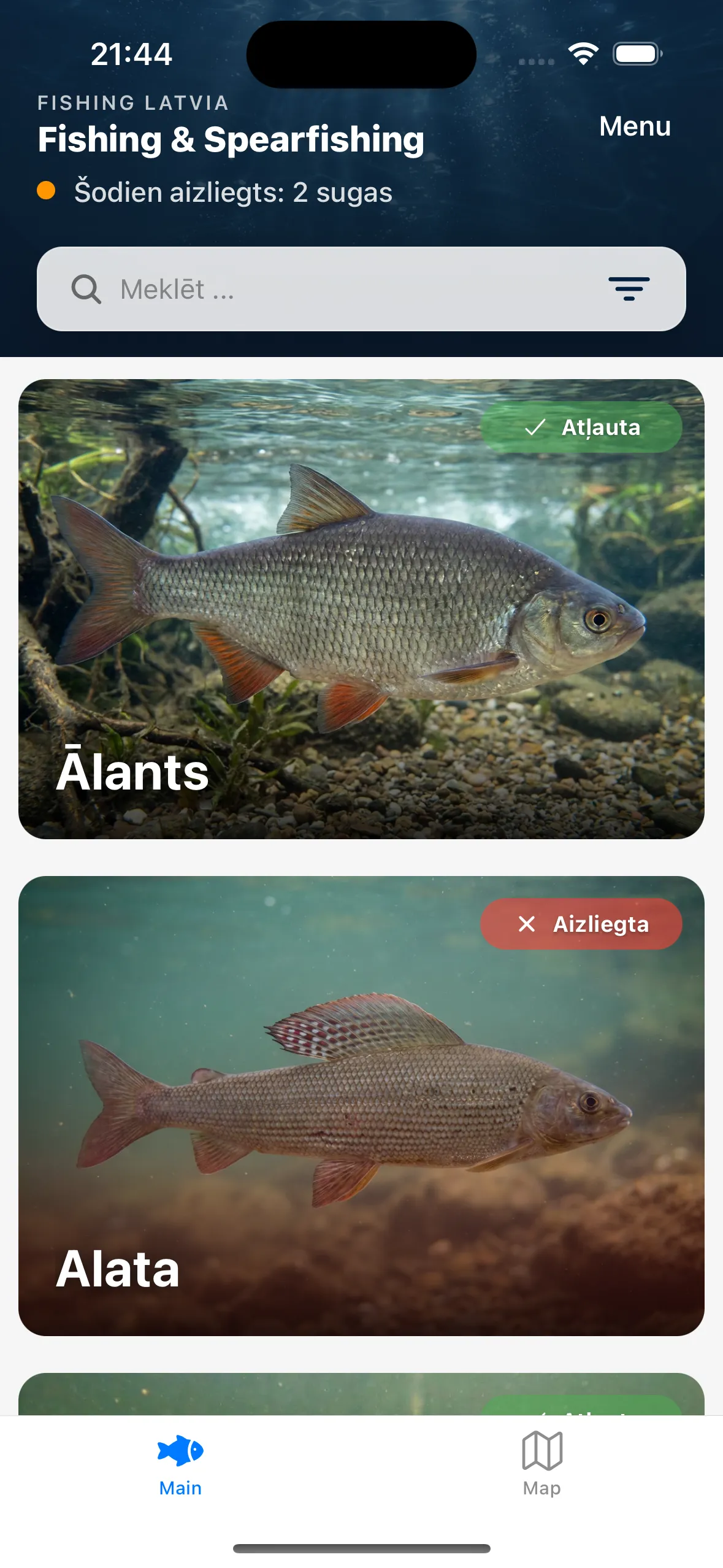 Fishing Latvia Screenshot 1